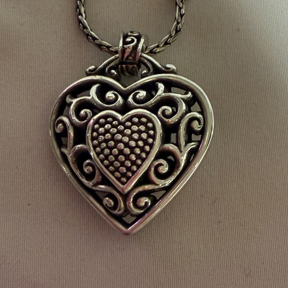 Brighton Reno Heart Reversible Necklace - Picture 4 of 13